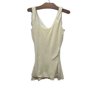 NWT Assets By Spanx White Shaping Tank Top Style 1873 S
